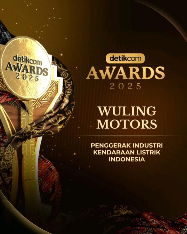 Wuling Indonesia ti a npè ni 2025 'Idawọlẹ Asiwaju ni Ile-iṣẹ Ọkọ Itanna Indonesia